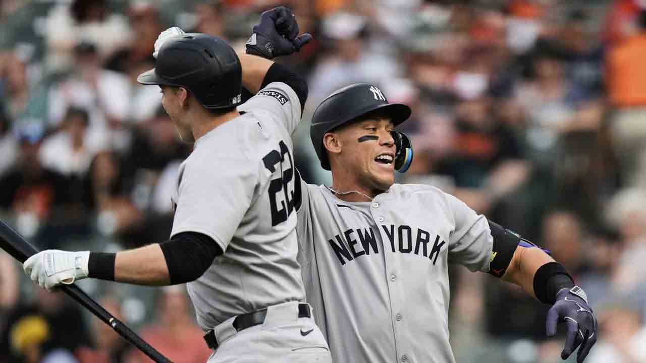 MLB Roundup: Yankees hit six solo homers, hand Orioles another lopsided defeat