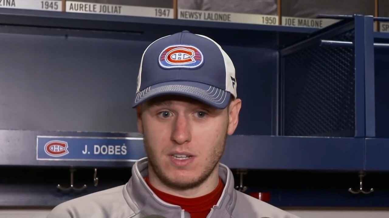 Canadiens’ Dobes on Wilson hit: ‘Guess rules don’t apply to everyone’