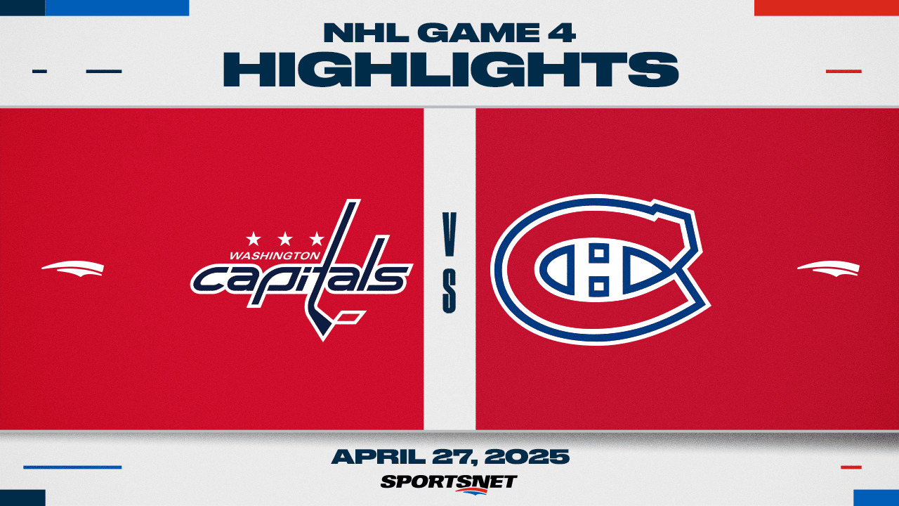 NHL Game 4 Highlights: Capitals 5, Canadiens 2