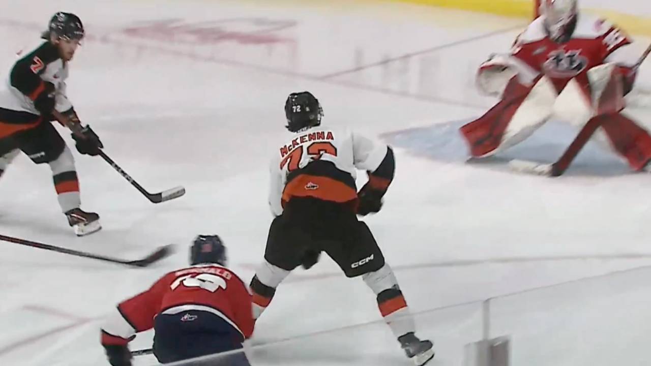 Tigers’ McKenna sets up Wiesblatt’s OT winner with wild assist
