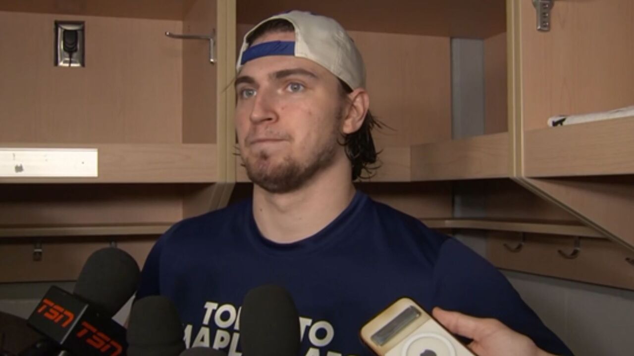 ‘Put ourselves in a great spot’: Knies on heading home for Game 5