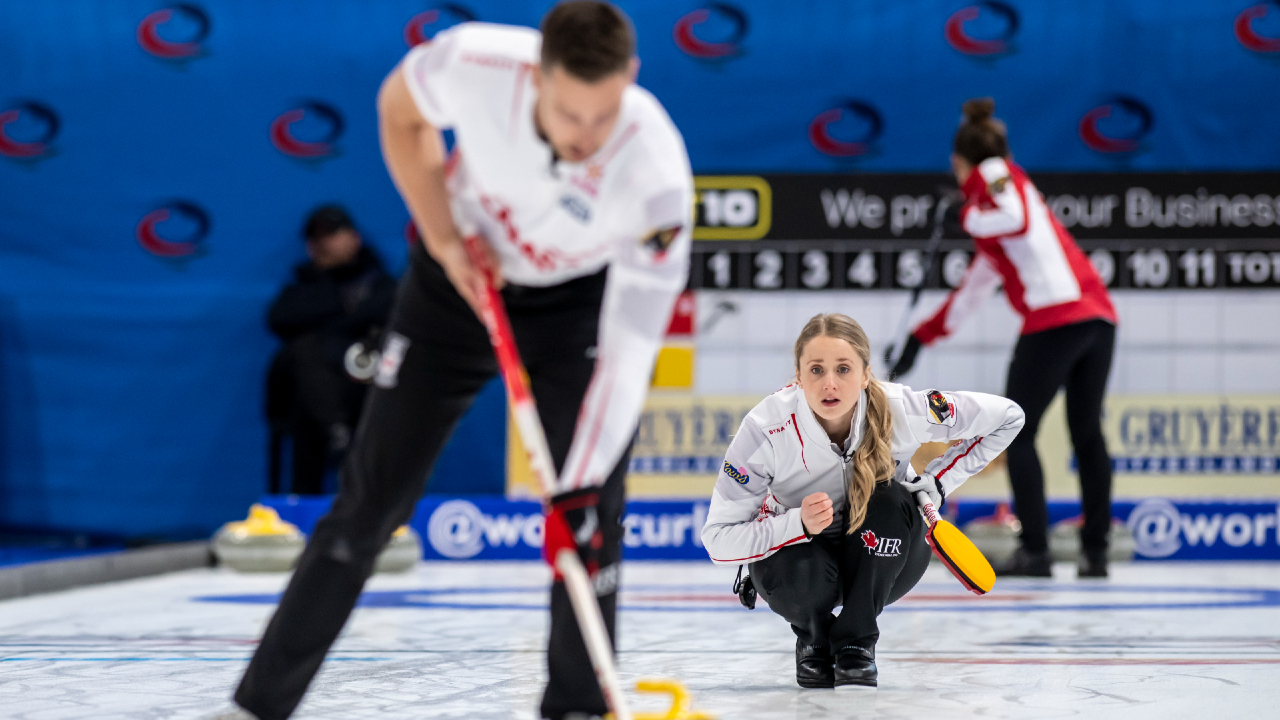 Canada’s Peterman and Gallant suffer first loss at curling mixed doubles worlds