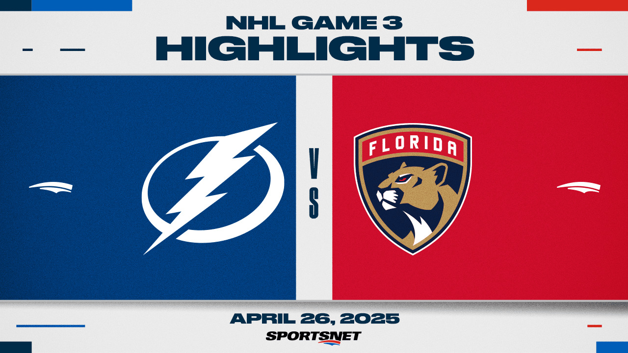 NHL Game 3 Highlights: Lightning 5, Panthers 1