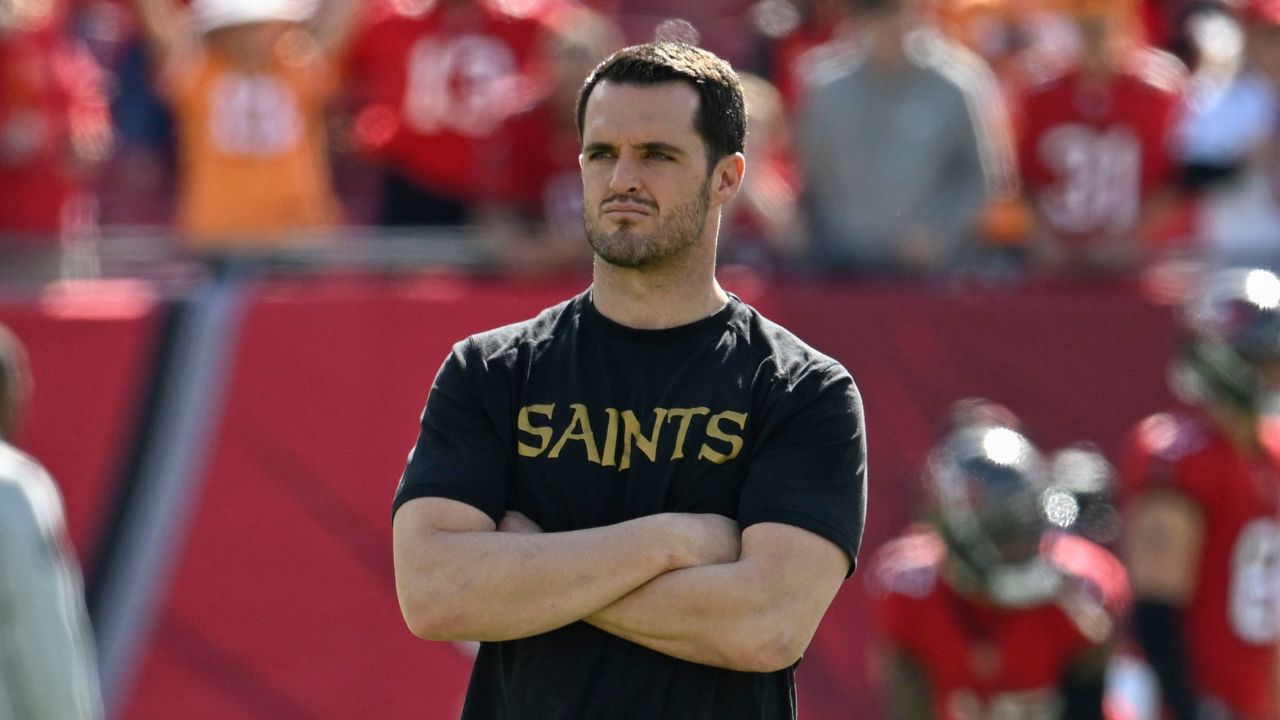Saints QB Derek Carr says in sermon that ‘people are lying’ about shoulder injury