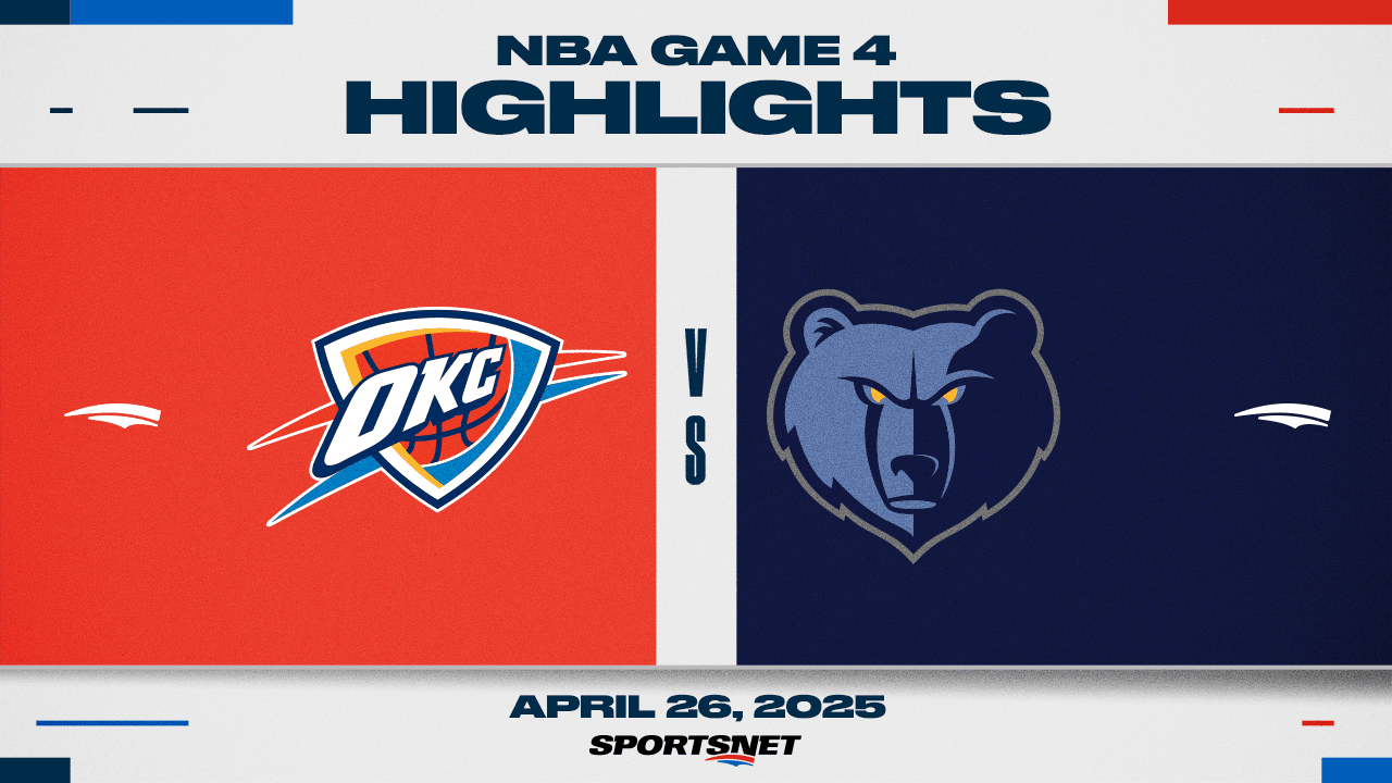 NBA Game 4 Highlights: Thunder 117, Grizzlies 115
