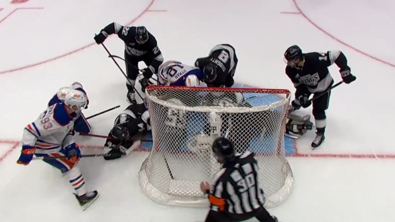 Should Oilers have received penalty shot after Byfield’s hand-puck?