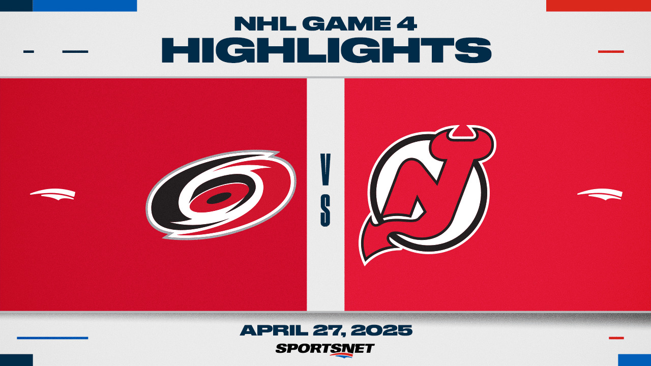 NHL Game 4 Highlights: Hurricanes 5, Devils 2