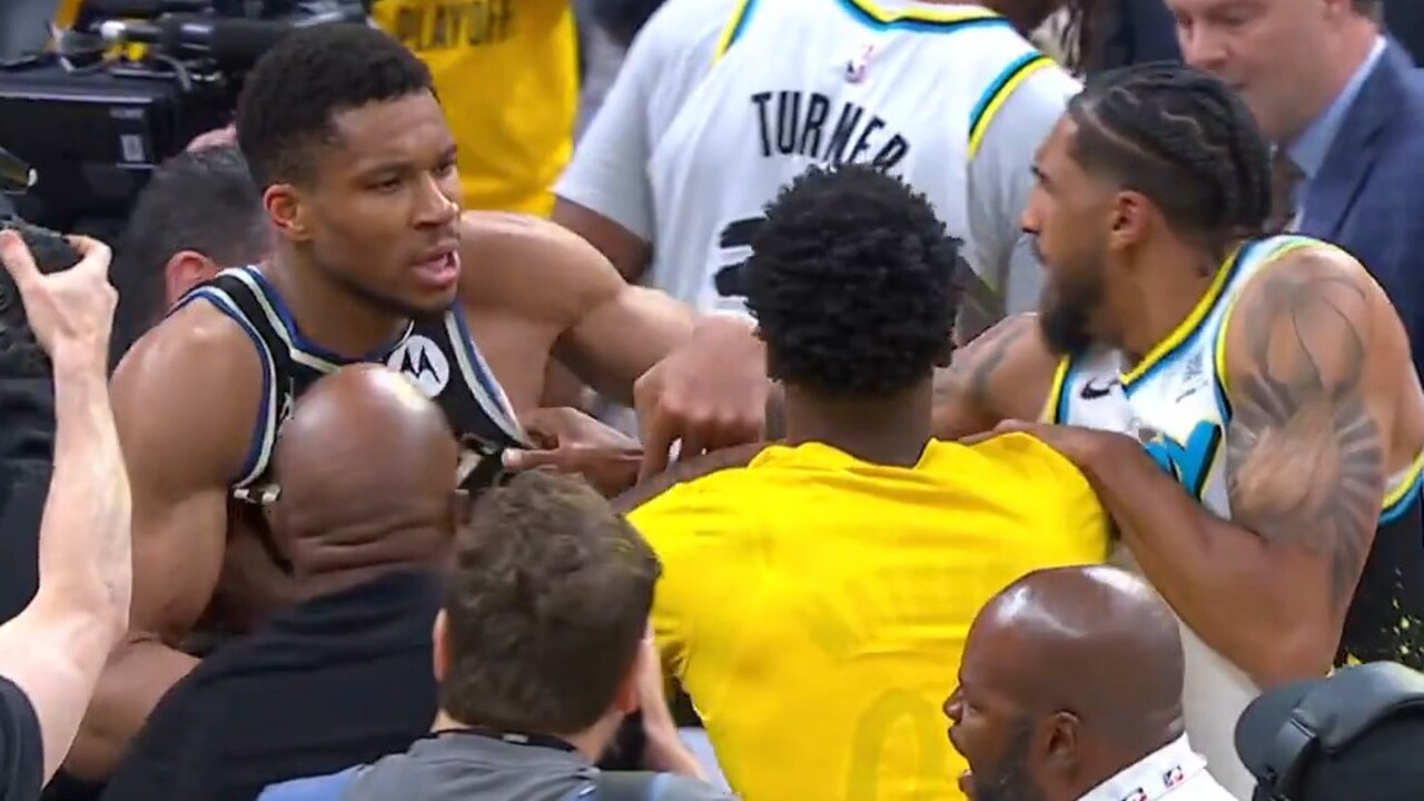 Bucks, Pacers get heated after series-ending Game 5