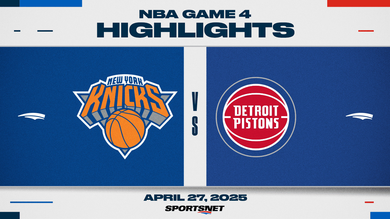 NBA Game 4 Highlights: Knicks 94, Pistons 93
