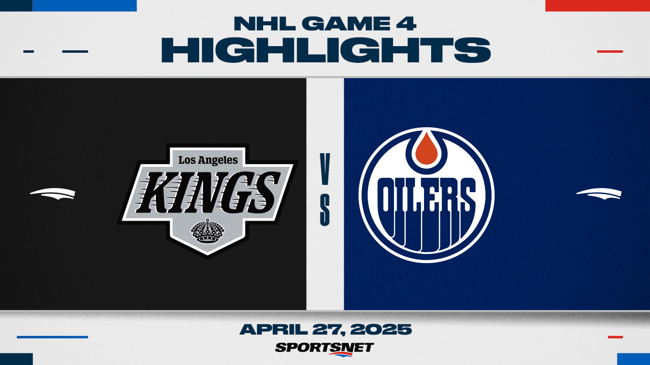 NHL Game 4 Highlights: Oilers 4, Kings 3 (OT)