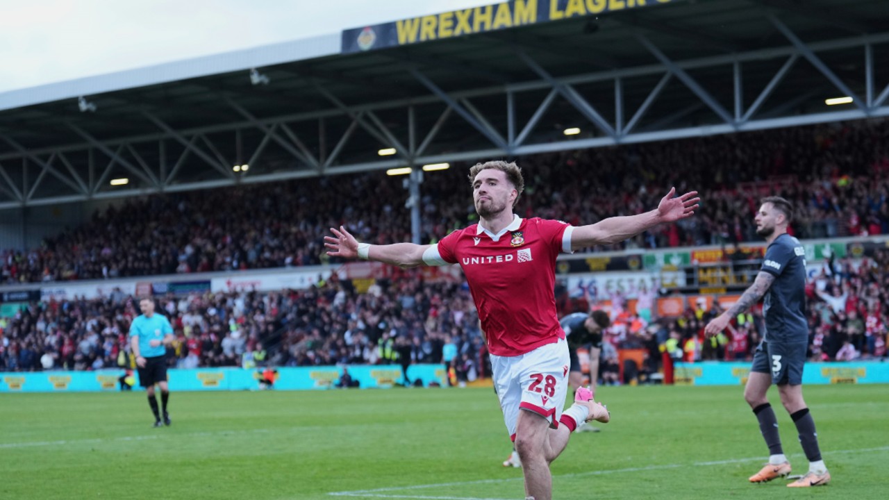 Wrexham seals third straight promotion, joins English soccer’s second tier