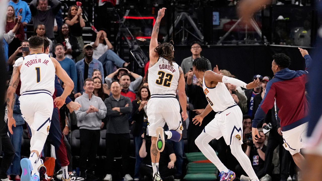 Gordon’s last-second slam lifts Nuggets past Clippers to even up series