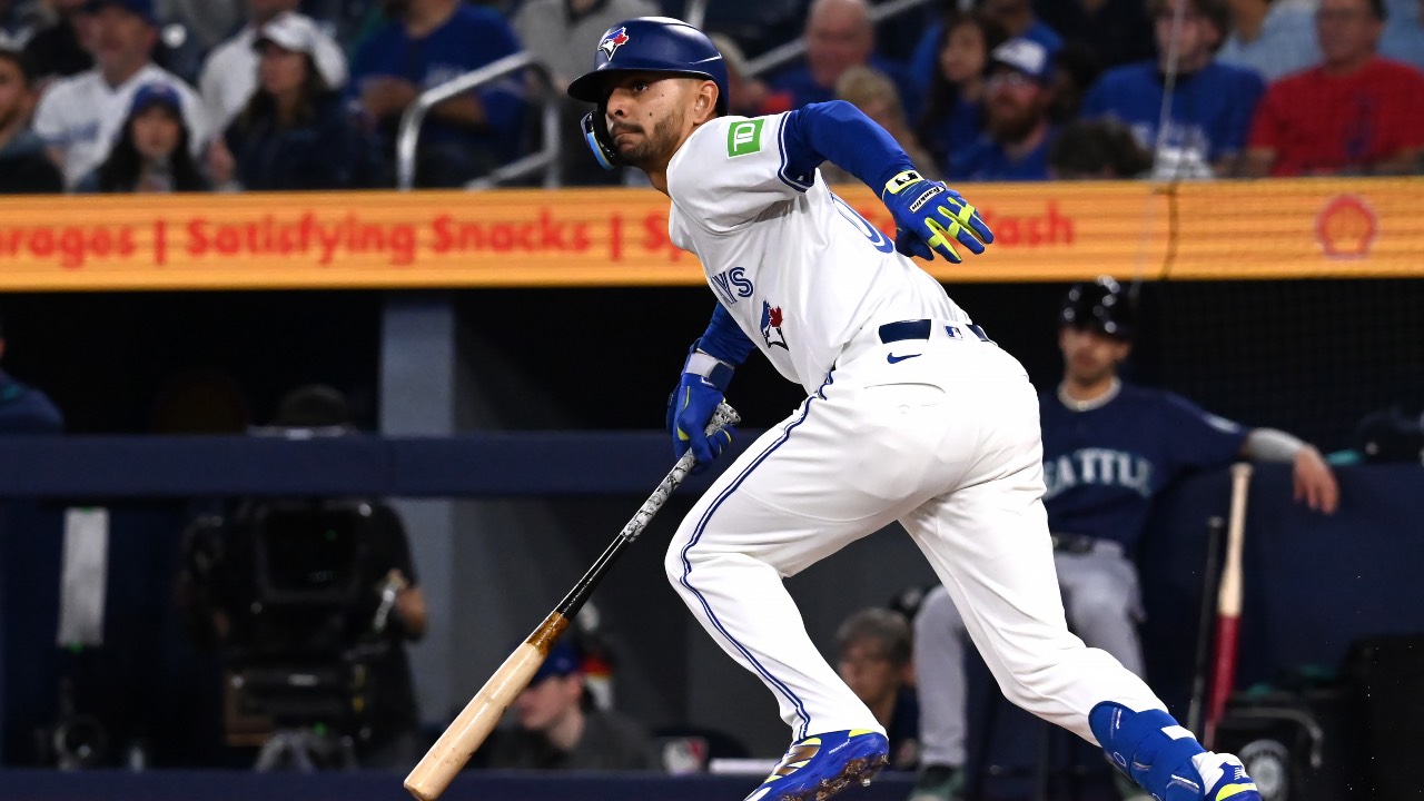 Blue Jays’ Gimenez day-to-day with quad injury, Stefanic to join team
