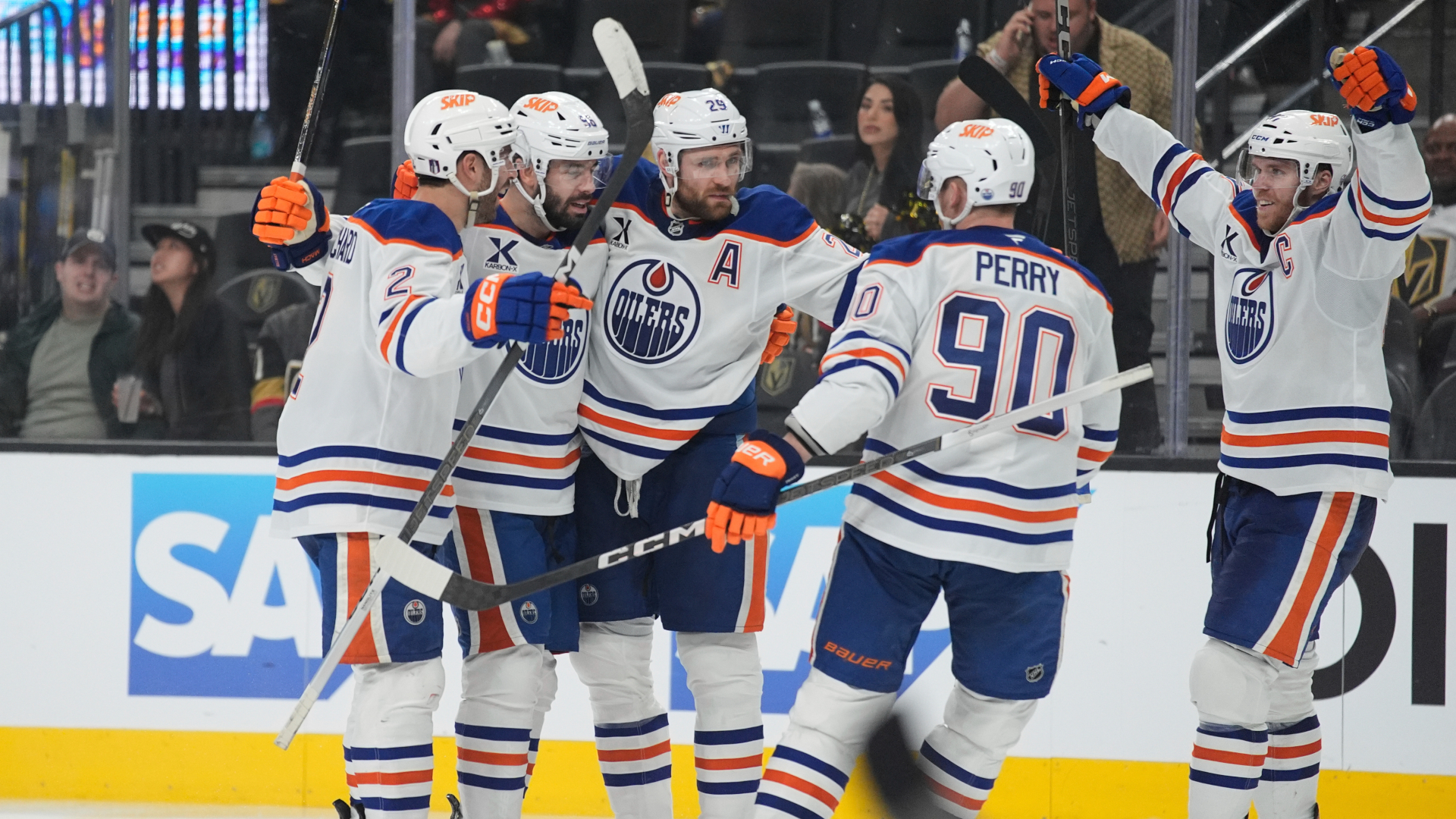 Surging Oilers outplay, outlast Golden Knights to continue playoff win streak