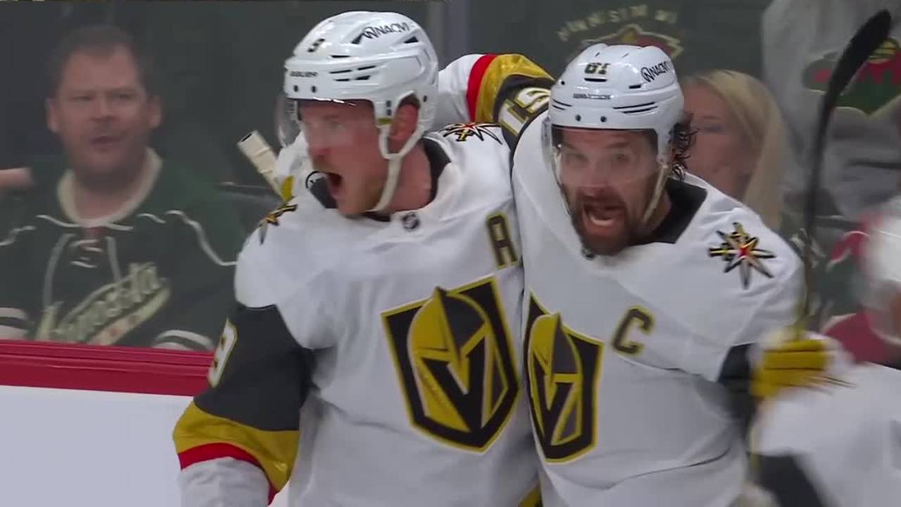 Golden Knights’ Eichel buries breakaway goal for his first of the playoffs