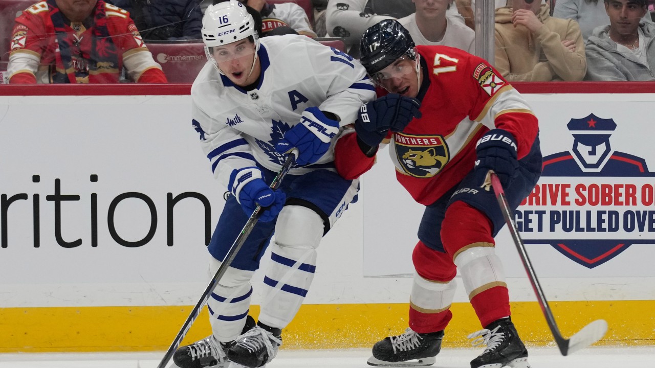 Maple Leafs, Panthers to start series Monday in Toronto