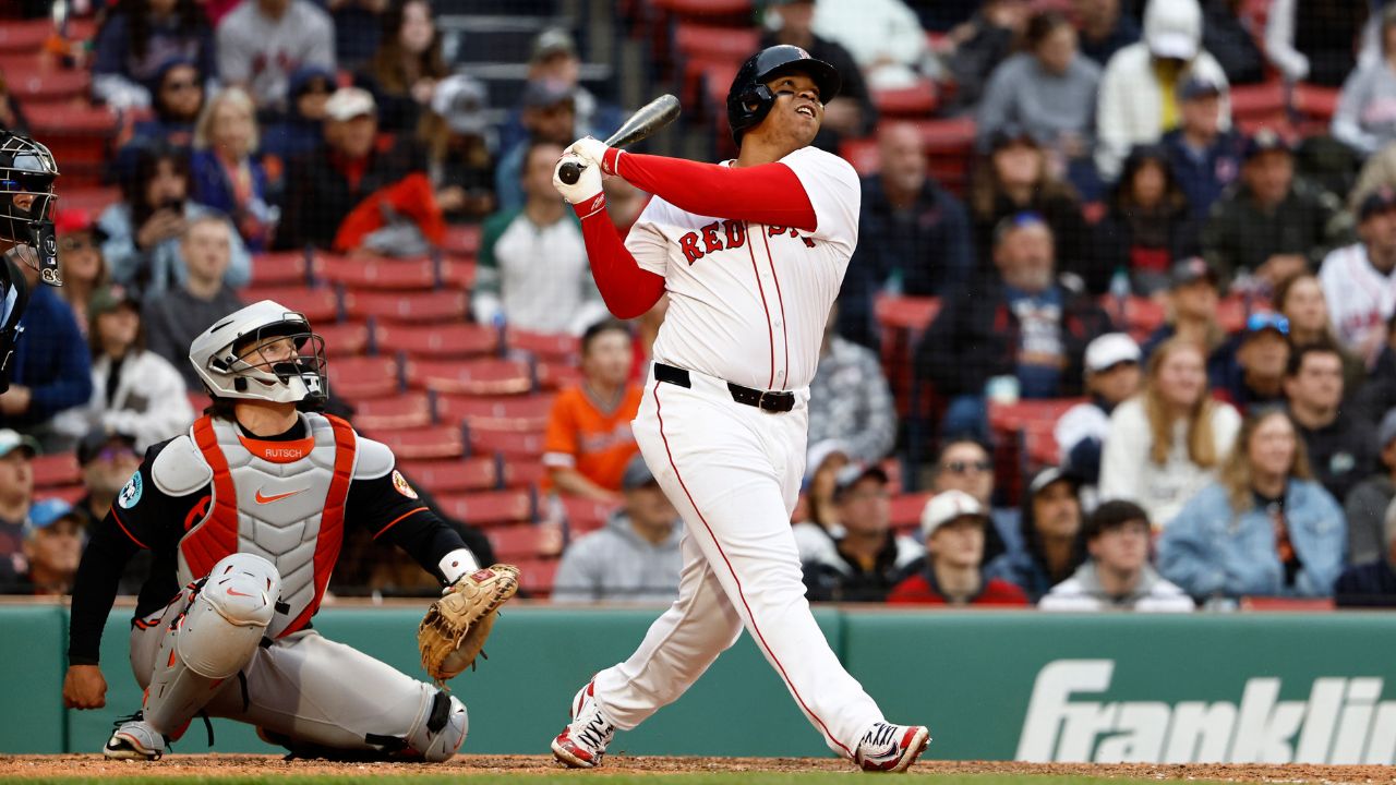 Devers has career-high eight RBIs as Red Sox demolish Orioles in opener