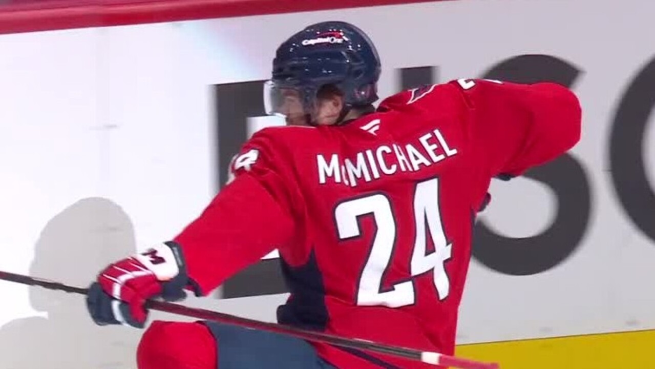 Capitals’ McMichael breaks the ice in Game 2 with breakaway beauty