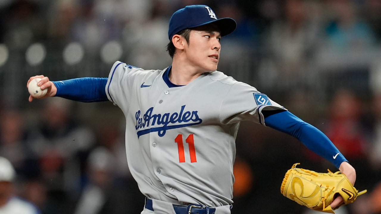 Sasaki earns first MLB win as streaking Dodgers overpower Braves