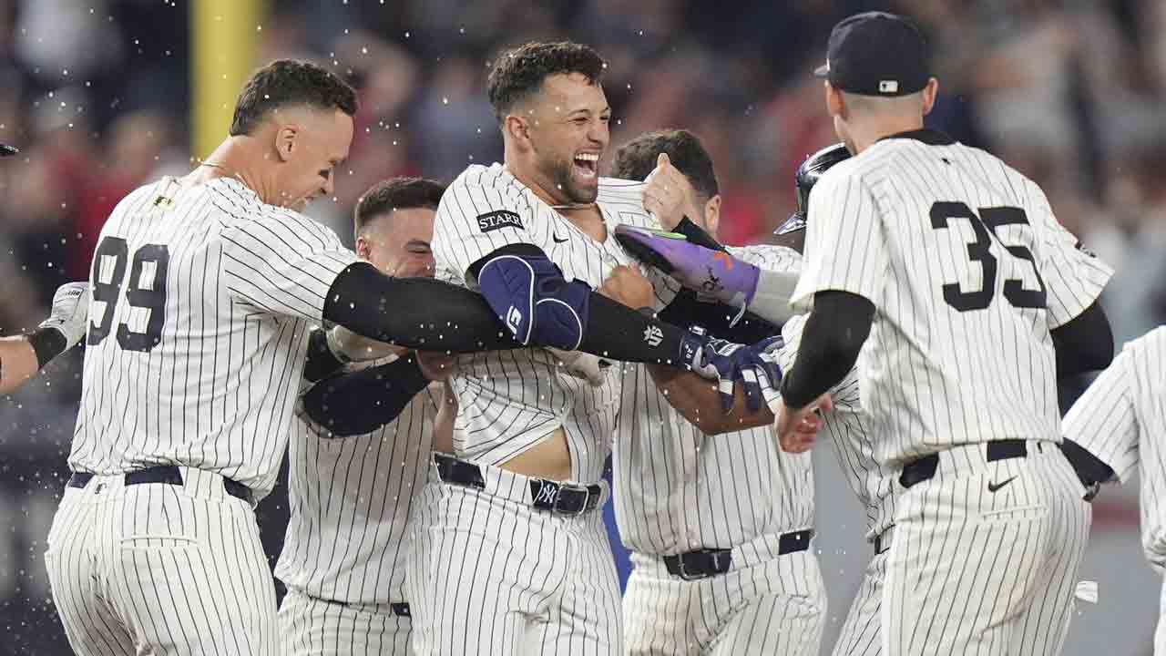 Yankees rally past Padres in 10 innings after breaking up no-hit bid in seventh