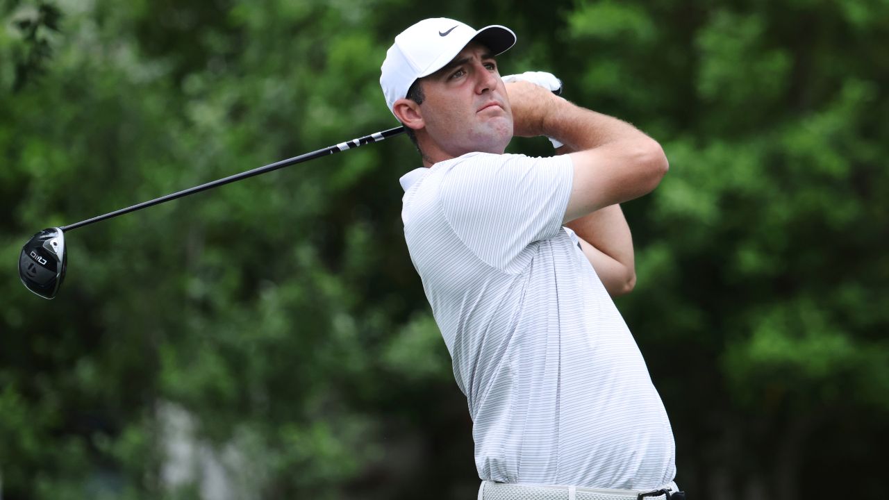 Scottie Scheffler takes first-round lead with 10-under at hometown Byron Nelson