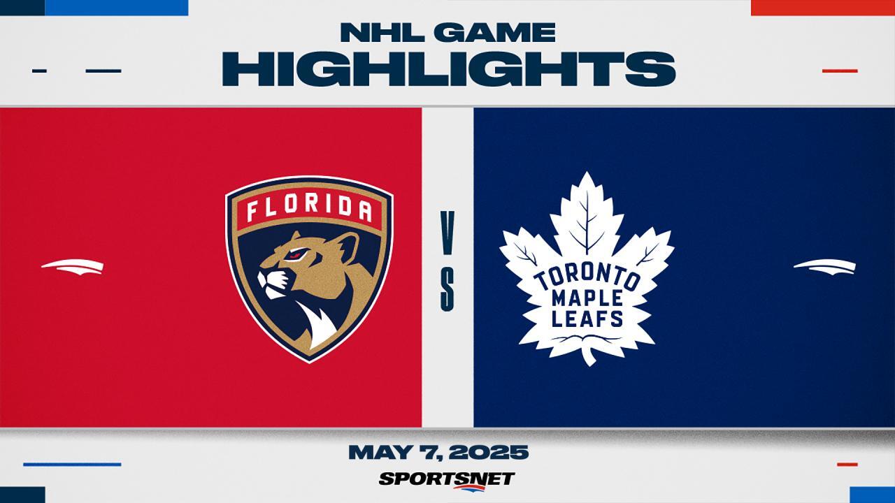 NHL Game 2 Highlights: Maple Leafs 4, Panthers 3