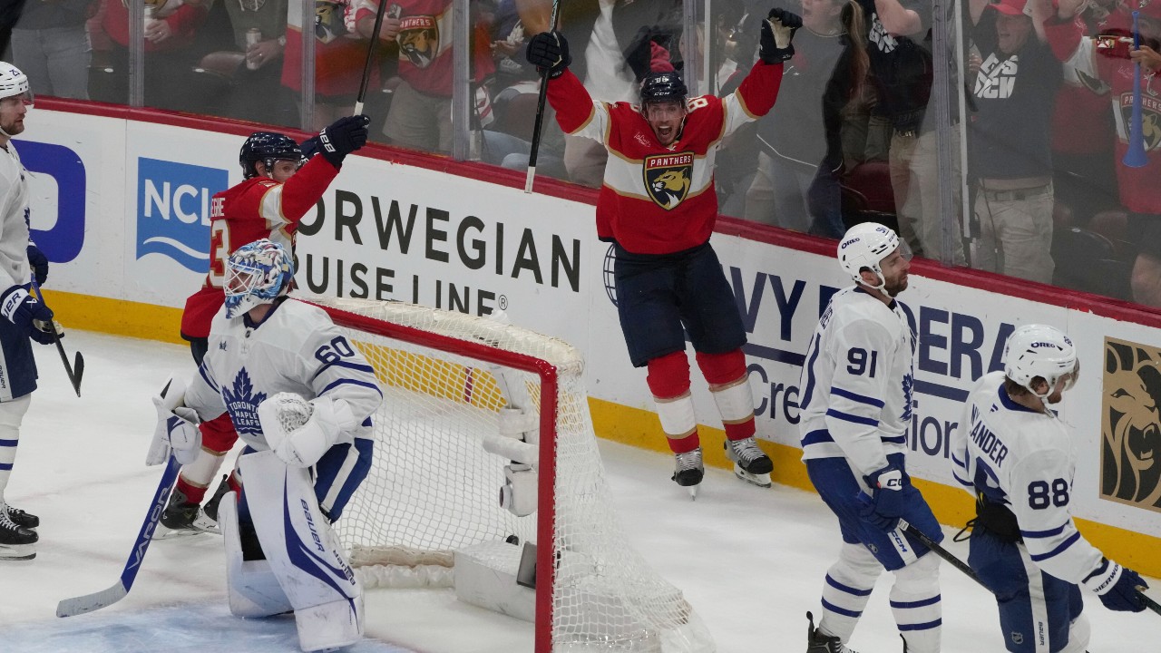 ‘A bounce’: Maple Leafs fall to Panthers in desperate, seesaw OT