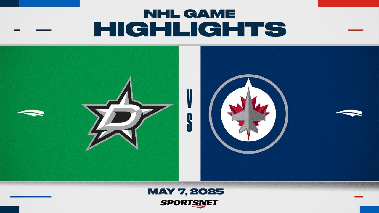 NHL Game 1 Highlights: Stars 3, Jets 2