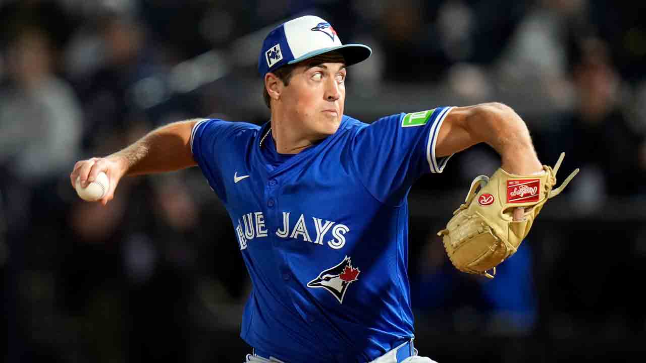 Blue Jays prospect Jake Bloss dealing with elbow issue, placed on IL