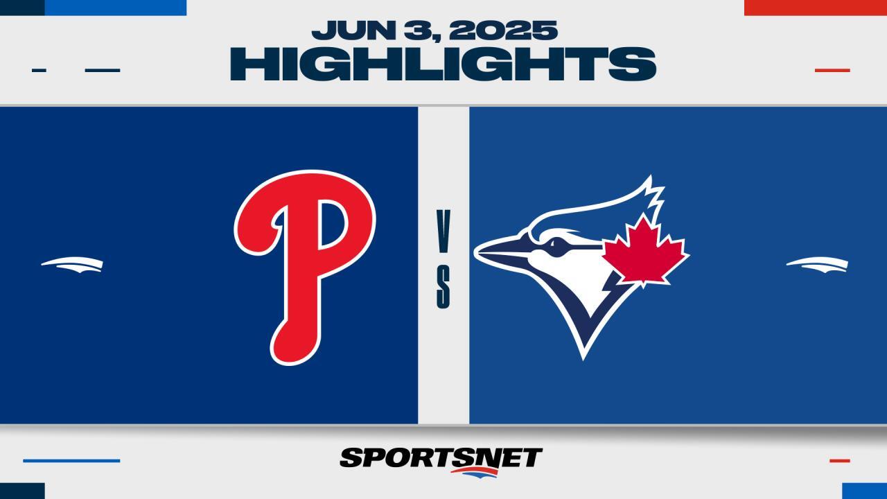 MLB Highlights: Phillies 8, Blue Jays 3