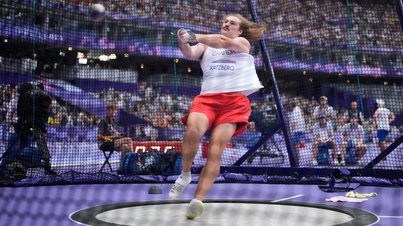 Canadian hammer throw star Ethan Katzberg notches world-leading result
