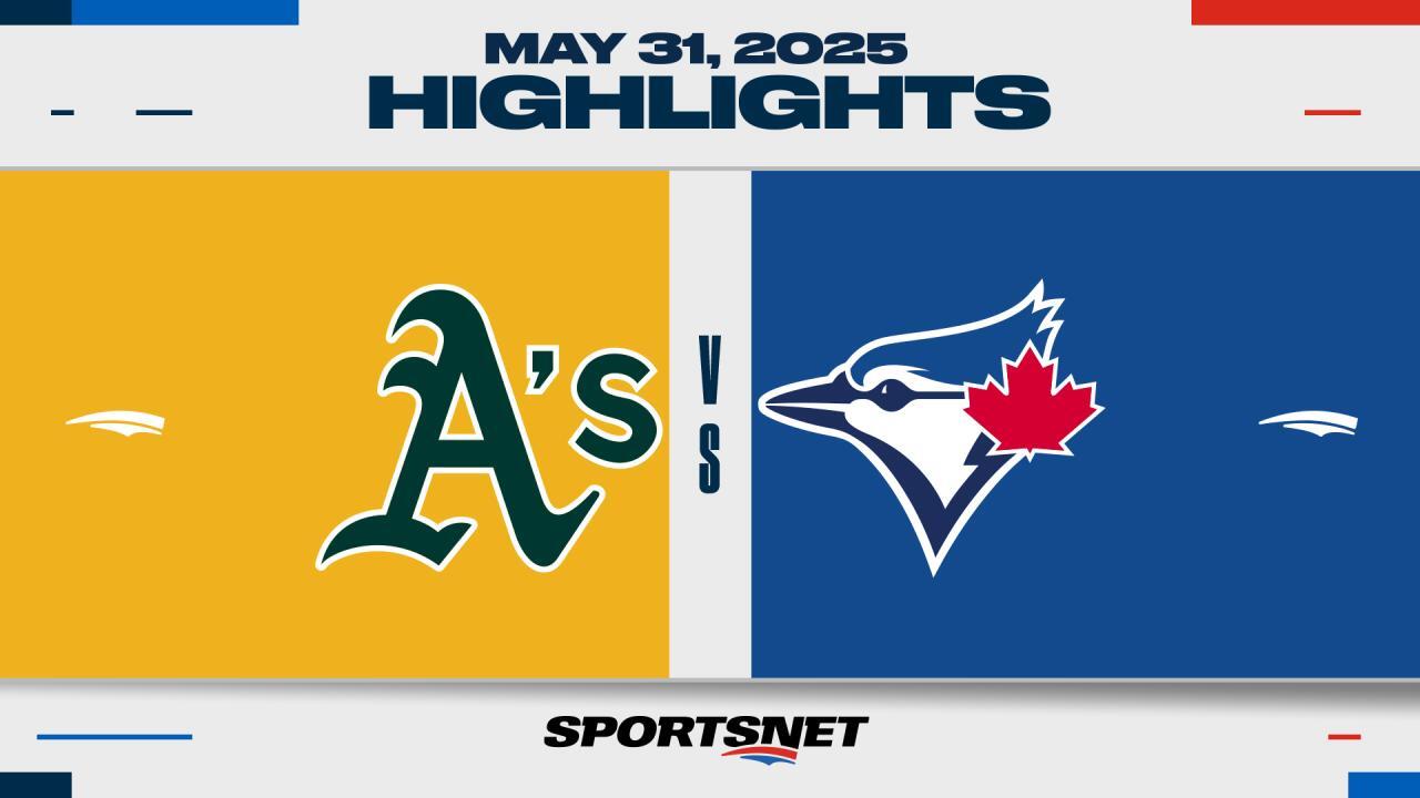 MLB Highlights: Blue Jays 8, Athletics 7