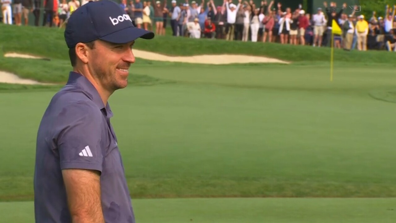 Canada’s Taylor holes out 117-yard eagle at Memorial Tournament