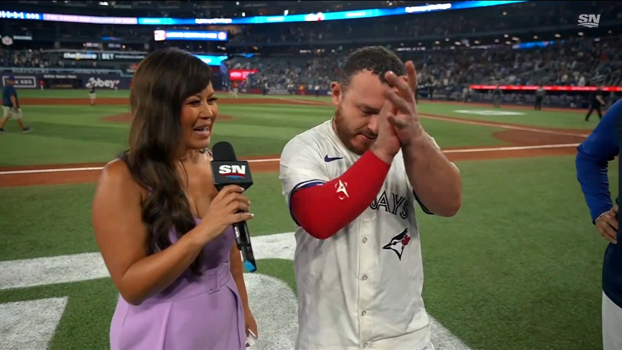 ‘Emotional’: Blue Jays’ Kirk on game winner off Jordan Romano